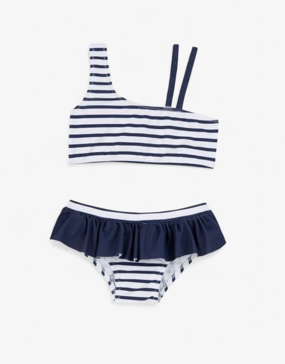 'CHICCO Girls Swimsuit White/Blue