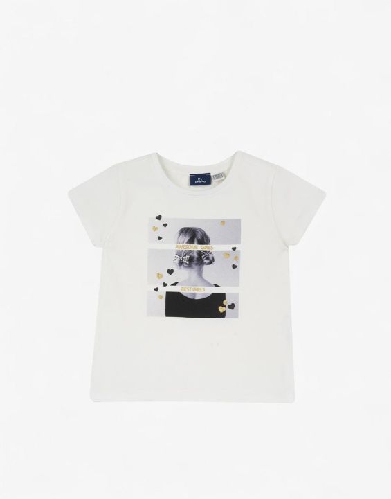 'CHICCO Girls Tee Natural