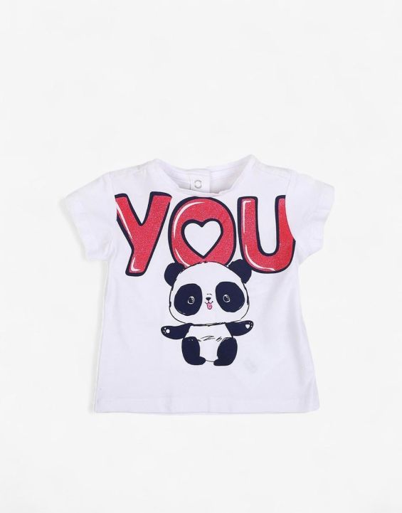 'CHICCO Girls Tee White Printed