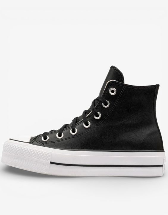'CONVERSE Chuck Taylor All Star Lift Hi Leather Black