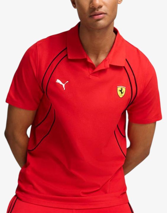 'PUMA x Ferrari Race Motorsport Polo Tee Red