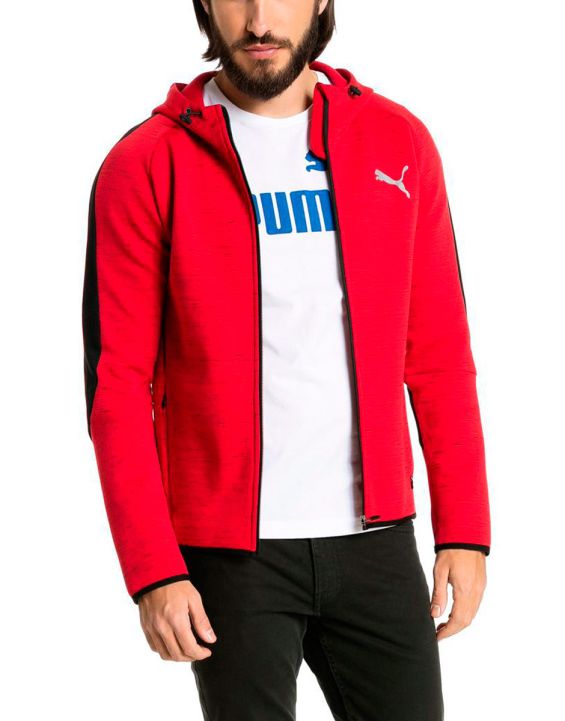 'PUMA Evostripe SpaceKnit Full Zip Hoodie