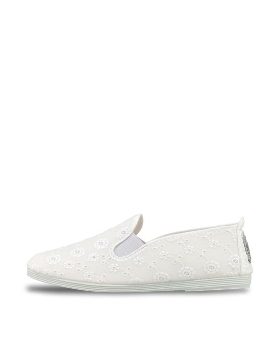 'FLOSSY Junior Slip On White