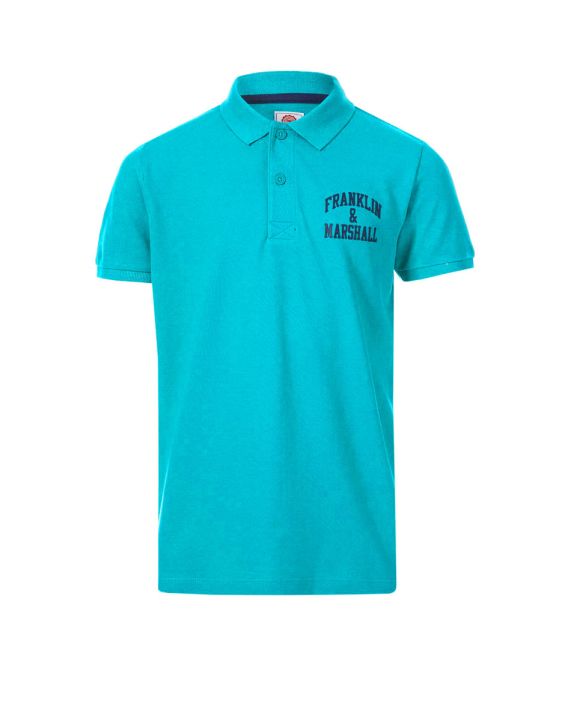 'FRANKLIN AND MARSHALL Core Logo Polo Ocean Blue