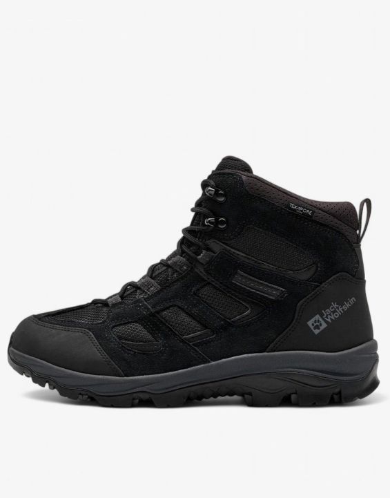 'JACK WOLFSKIN Vojo 3 Texapore Mid Shoes Black 'JACK WOLFSKIN Vojo 3 Texapore Mid Shoes Black