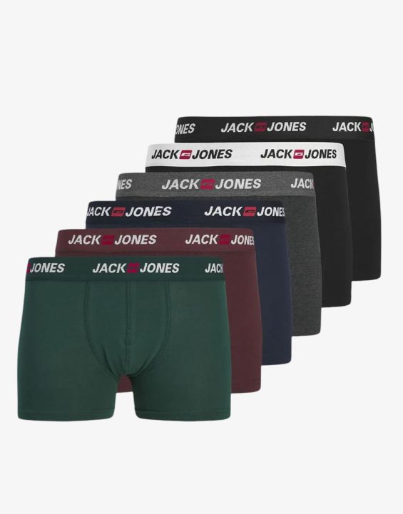 'JACK&JONES Jaccorp Logo Boxer Briefs Port Royale 6 Pack