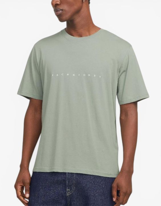 'JACK&JONES Jjestar Relaxed Fit Tee Green