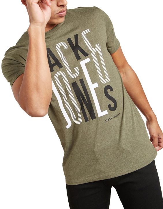 'JACK&JONES Booster Graphic Tee Grape