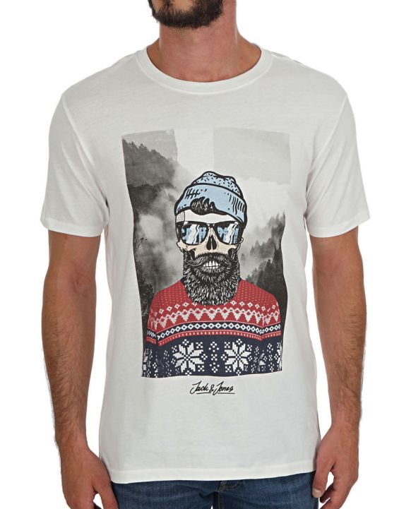 'JACK&JONES Jorskoll Tee Cloud