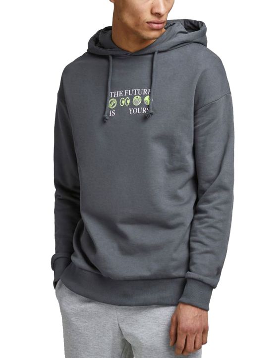 'JACK&JONES Ka Luke Sweat Hoodie Grey