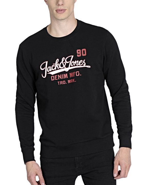 'JACK&JONES Logo Printed Blouse Black
