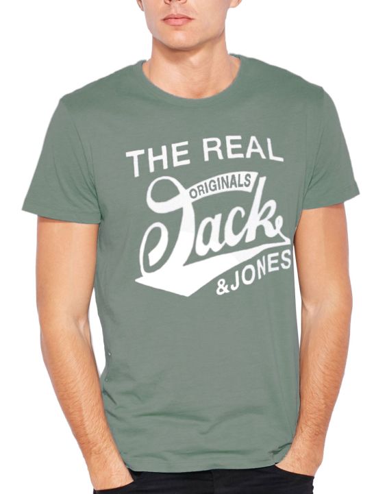'JACK&JONES Logo Tee M. Blue