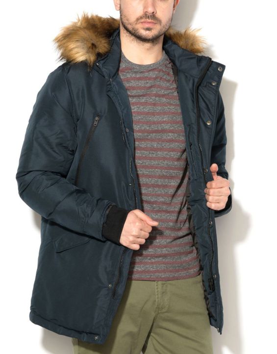 'JACK&JONES Peak Parka Navy