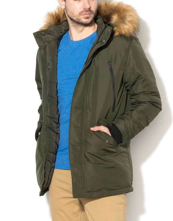 'JACK&JONES Peak Parka Olive