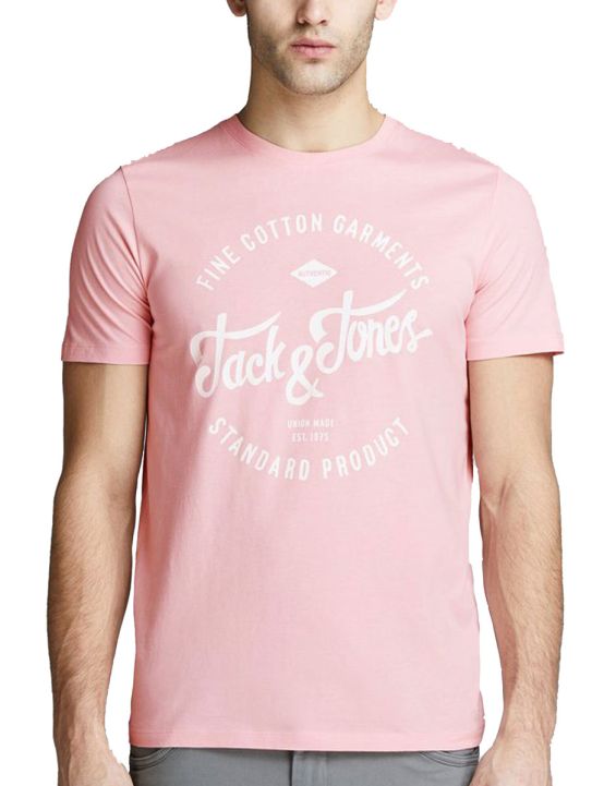 'JACK&JONES Printed Tee Coral