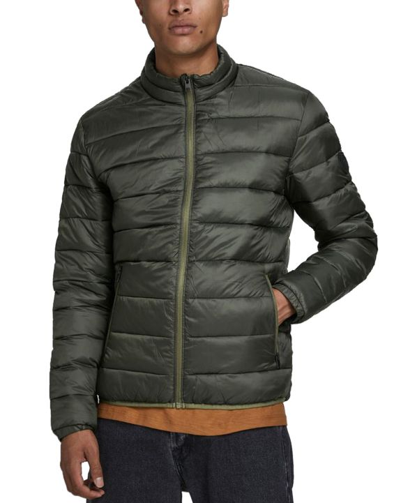 'JACK&JONES Zip Through Puffer Jacket Rosin