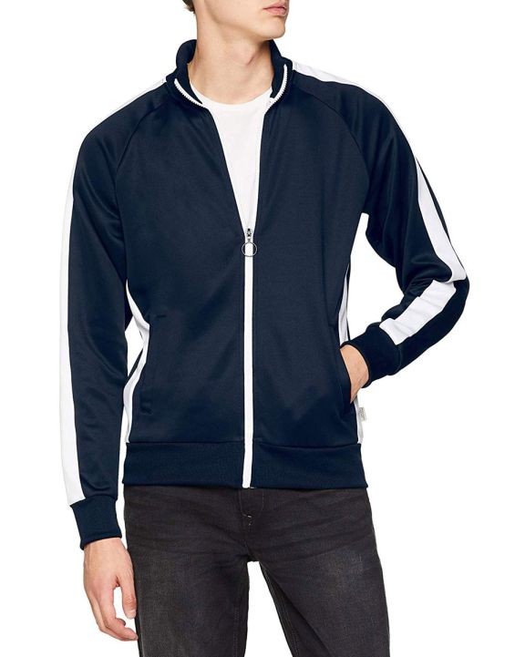 'JACK&JONES Side Stripe Sweatshirt Blue