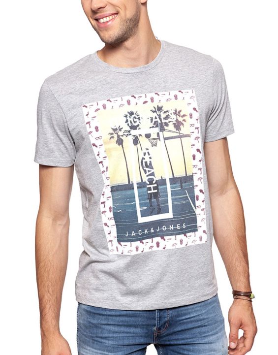 'JACK&JONES Scater Tee Grey