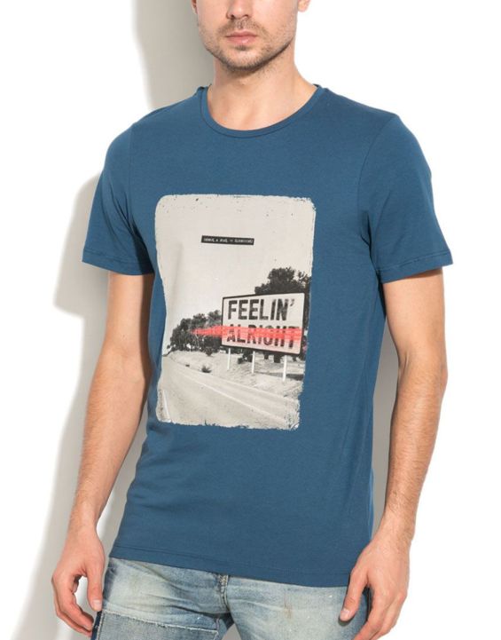 'JACK&JONES Feel Tee Blue