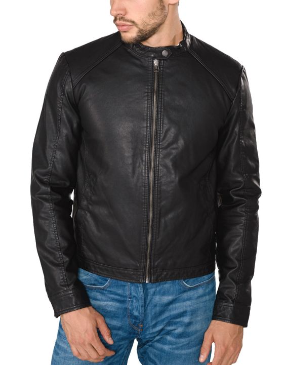 'JACK&JONES On Trend Leather Jacket