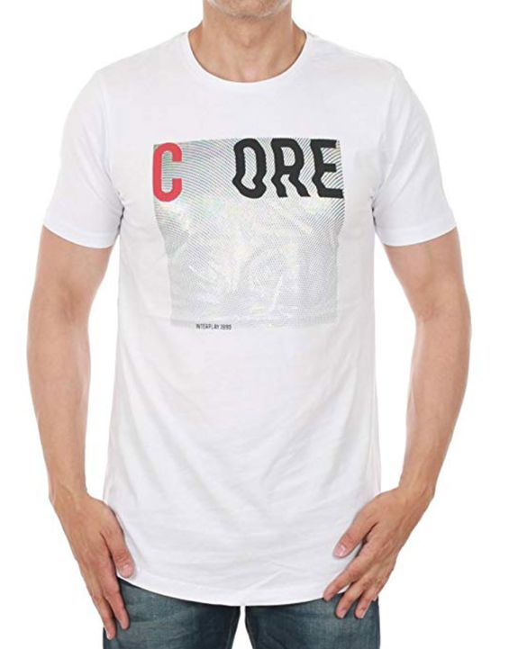 'JACK&JONES Coholoshine Tee White