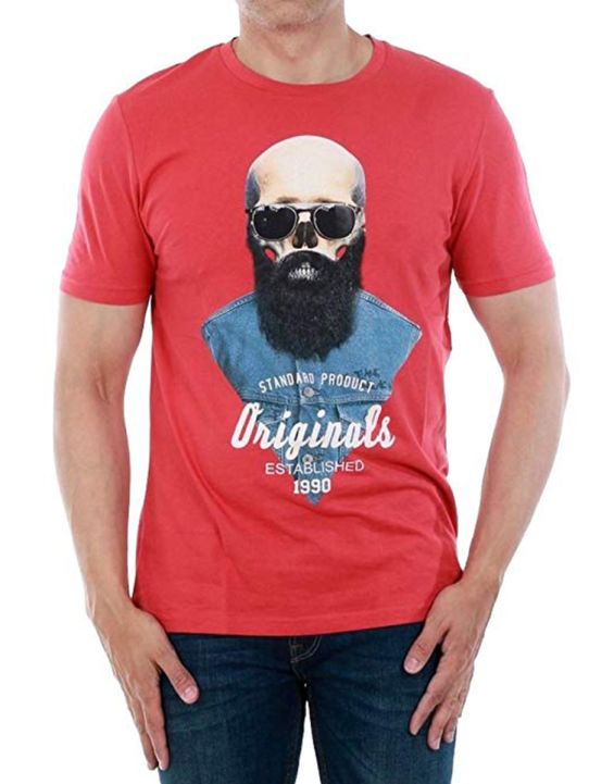 'JACK&JONES Funny Skull Tee Apple