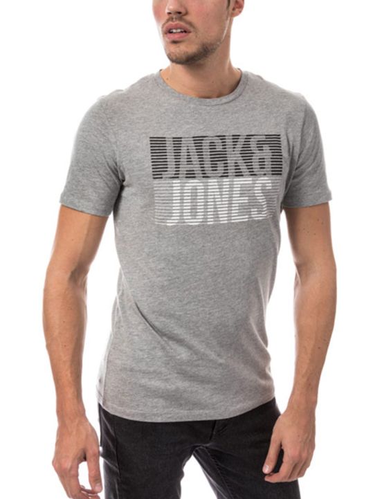 'JACK&JONES Booster Tee Light Grey