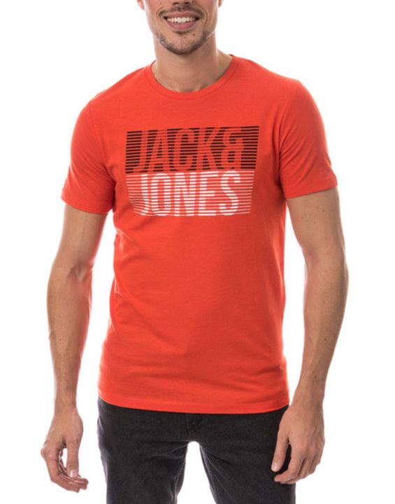 'JACK&JONES Booster Tee Orange