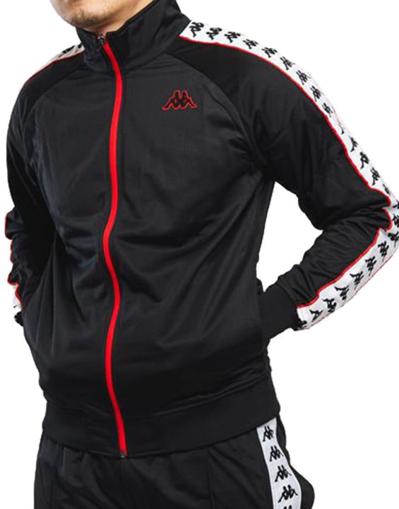 'KAPPA Anniston Slim Banda Tracktop Black/Red