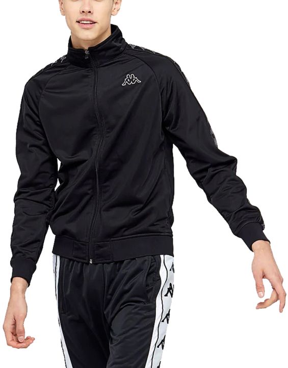 'KAPPA Anniston Slim Banda Tracktop Black/Silver