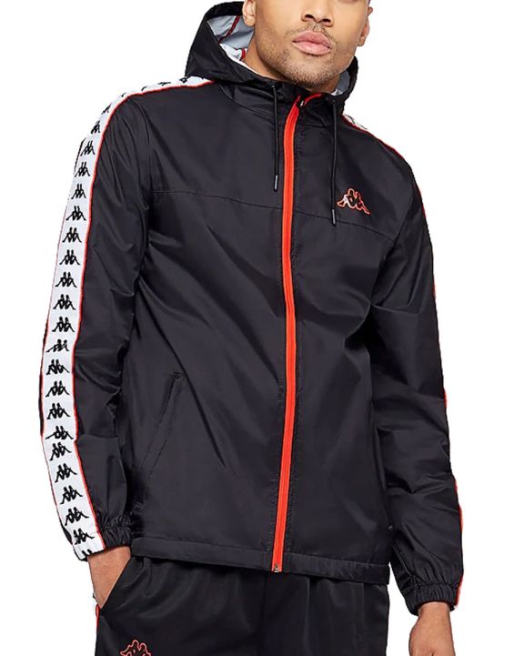 'KAPPA Dawson Banda Jacket Black/Red