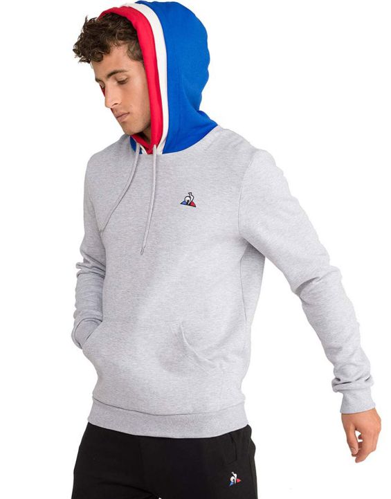 'LE COQ SPORTIF Tricolore BBR Hoody N1 Grey