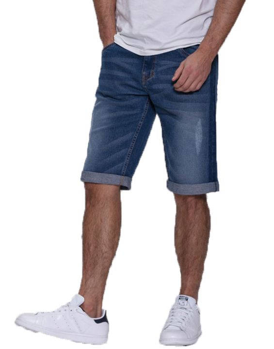 'MZGZ Fura Denim Shorts Stone