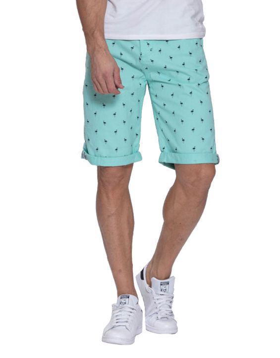 'MZGZ Frosty Bay Green Shorts