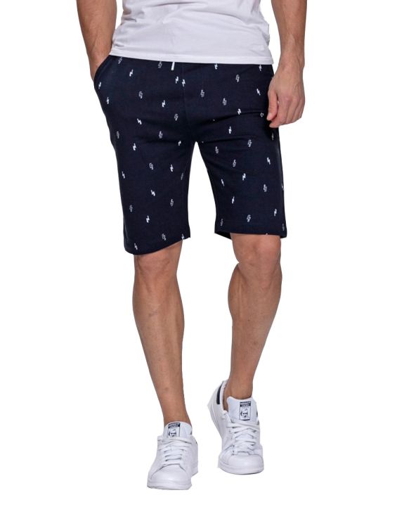 'MZGZ Volt Navy Shorts