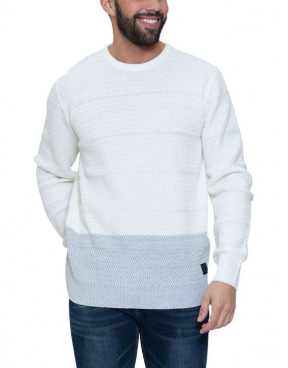 'MZGZ Sigzag Pullover Ecru