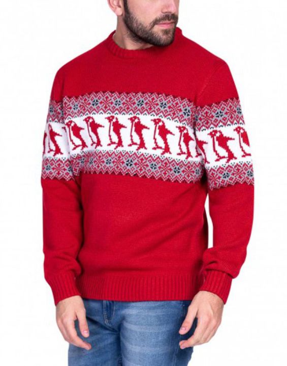 'MZGZ Sochristmas Pullover Red