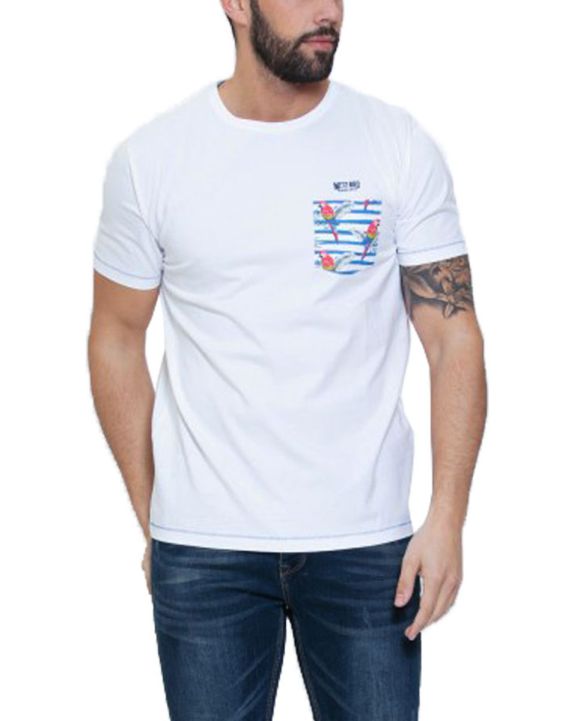 'MZGZ Trapery Tee White