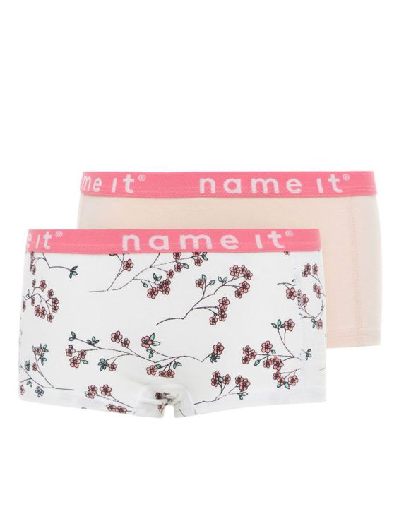 'NAME IT 2-pack Hipster Shorts Bright White