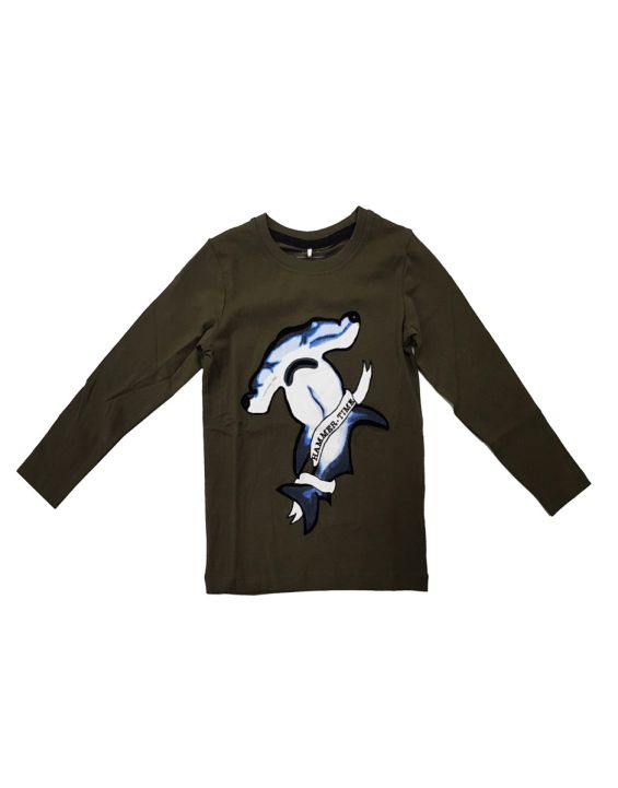 'NAME IT Anchor Sweat Forest