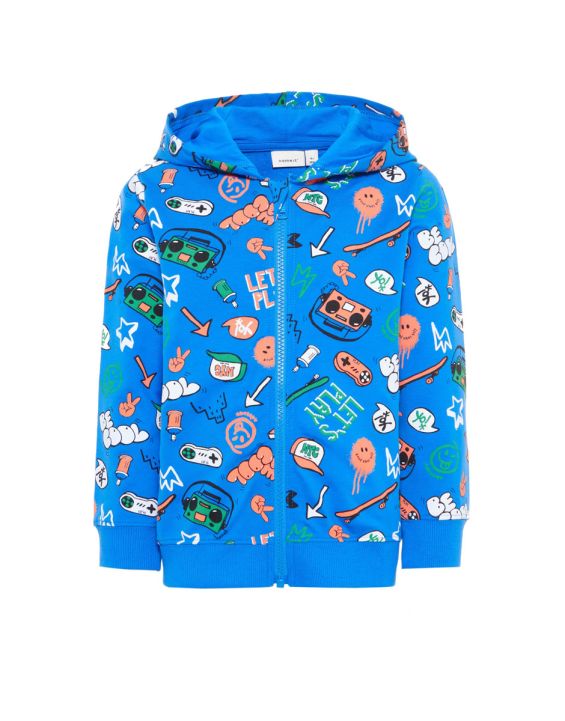 'NAME IT Funny Sweat Blue