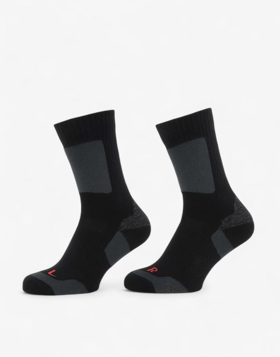 'NEW BALANCE 1-Pair DriRelease Supportive Cushioning Sokcs Black/Grey