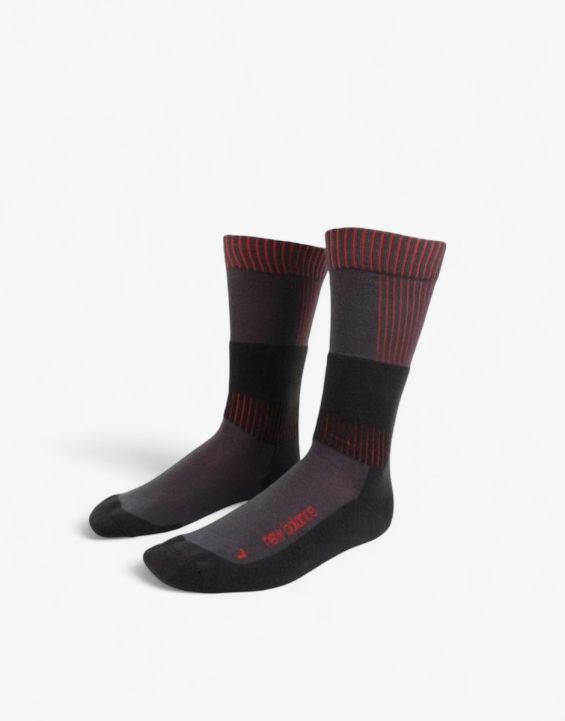 'NEW BALANCE 1-Pair Running Winter Socks Grey/Black