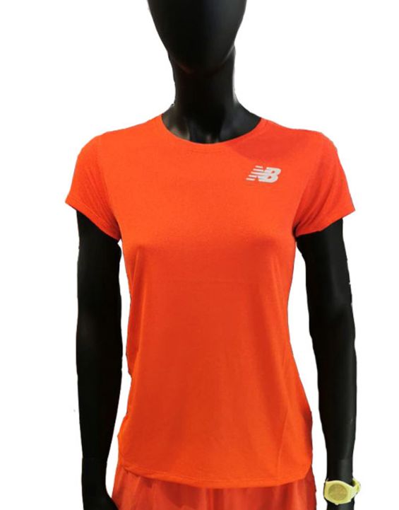 'NEW BALANCE  Run Tec Promo Tee Coral