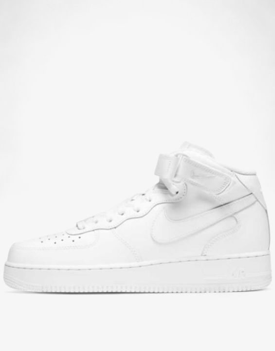 'NIKE Air Force 1 Mid Shoes White 'NIKE Air Force 1 Mid Shoes White
