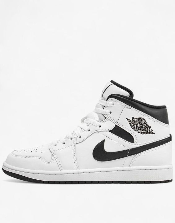 'NIKE Air Jordan 1 Mid Shoes White 'NIKE Air Jordan 1 Mid Shoes White