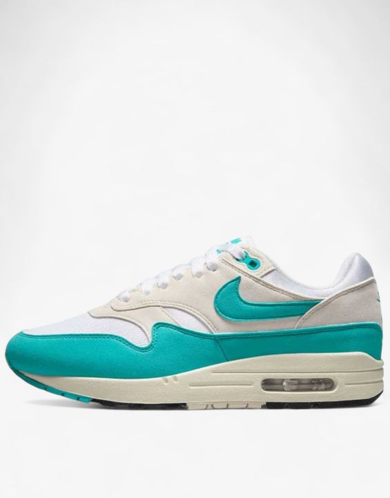 'NIKE Air Max 1 Shoes White/Blue 'NIKE Air Max 1 Shoes White/Blue