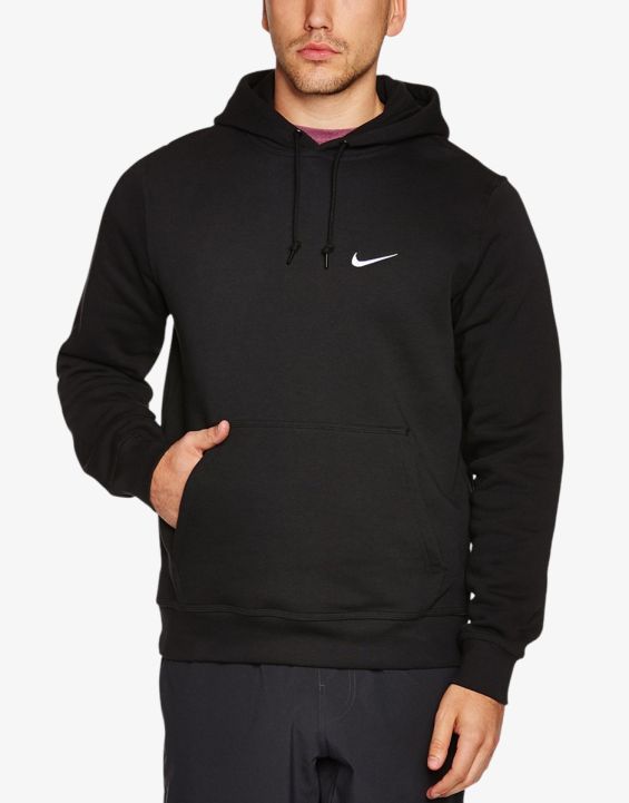 'NIKE Club Swoosh Hoodie Black