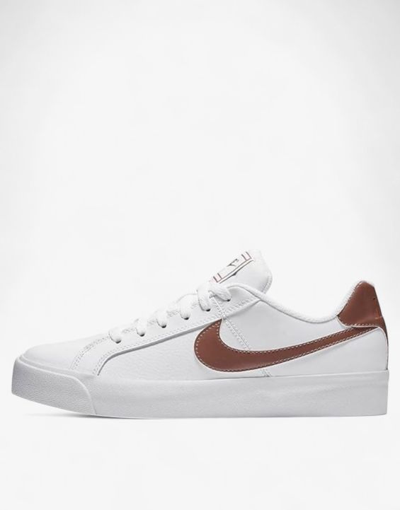 'NIKE Court Royale Ac Shoes White/Mauve