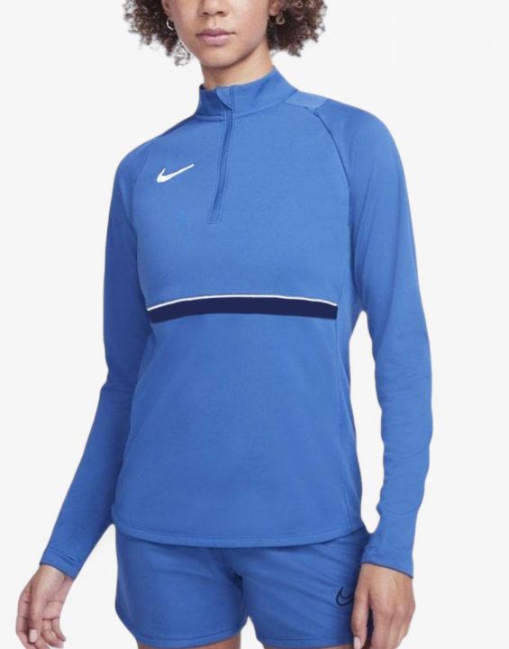 'NIKE Dry Academy 21 Drill Top Blue 'NIKE Dry Academy 21 Drill Top Blue